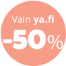 Varastontyhjennys -50 % | Ya.fi