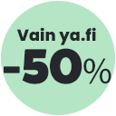 Varastontyhjennys -50 % | Ya.fi