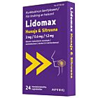 LIDOMAX HUNAJA & SITRUUNA 2/0,6/1,2 mg IMESKELYTABLETTI 24 fol