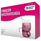 FINREXIN MUSTAHERUKKA 350/30/300 mg JAUHE 20 x 5 g