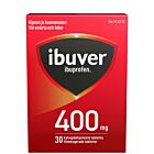 IBUVER 400 mg TABLETTI, KALVOPÄÄLLYSTEINEN 30 fol