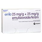 EMLA 25/25 mg/g EMULSIOVOIDE 5 g