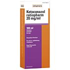 KETOCONAZOL RATIOPHARM 20 mg/ml SHAMPOO 100 ml