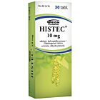 HISTEC 10 mg TABLETTI, KALVOPÄÄLLYSTEINEN 30 fol