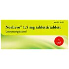 NORLEVO 1,5 mg TABLETTI 1 fol