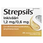 STREPSILS INKIVÄÄRI 1,2/0,6 mg IMESKELYTABLETTI 24 fol