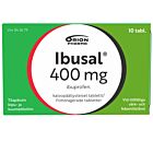 IBUSAL 400 mg TABLETTI, KALVOPÄÄLLYSTEINEN 10 fol