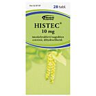 HISTEC 10 mg IMESKELYTABLETTI, PURISTETTU 28 fol