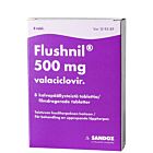 FLUSHNIL 500 mg TABLETTI, KALVOPÄÄLLYSTEINEN 8 fol