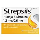 STREPSILS HUNAJA & SITRUUNA 1,2/0,6 mg IMESKELYTABLETTI 36 fol