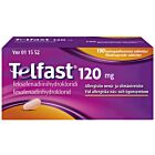 TELFAST 120 mg TABLETTI, KALVOPÄÄLLYSTEINEN 100 fol