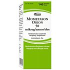 MOMETASON ORION 50 mikrog/annos NENÄSUMUTE, SUSPENSIO 140 annosta