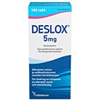 DESLOX 5 mg TABLETTI, KALVOPÄÄLLYSTEINEN 100 fol