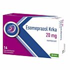 ESOMEPRAZOL KRKA 20 mg ENTEROKAPSELI, KOVA 14 fol