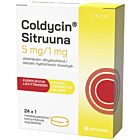 COLDYCIN SITRUUNA 5/1 mg IMESKELYTABLETTI, PURISTETTU 24 x 1 fol