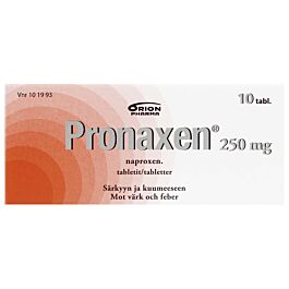 PRONAXEN tabletti 250 mg 10 fol | Yliopiston Apteekki