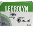 LECROLYN 40 mg/ml SILMÄTIPAT KERTA-ANNOSPAKKAUKSESSA 60 x 0,2 ml