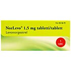 NORLEVO 1,5 MG TABLETTI 1 fol