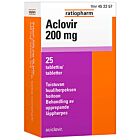 ACLOVIR 200 MG TABLETTI 25 fol