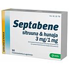 SEPTABENE SITRUUNA & HUNAJA 3/1 MG IMESKELYTABLETTI 16 fol