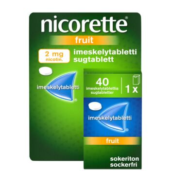 NICORETTE FRUIT IMESKELYTABLETTI 2MG
