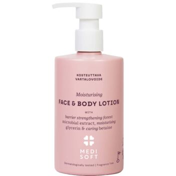 MEDISOFT MOISTURISING FACE & BODY LOTION 275 ML