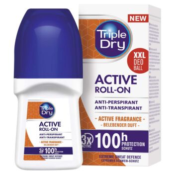 TRIPLE DRY 100H ACTIVE MEN ANTIPERSPIRANT ROLL-ON 50 ML