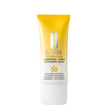 CLINIQUE UV SOLUTIONS BRIGHTENING + TINTED SUNSCREEN SPF50 LIGHT 40 ML
