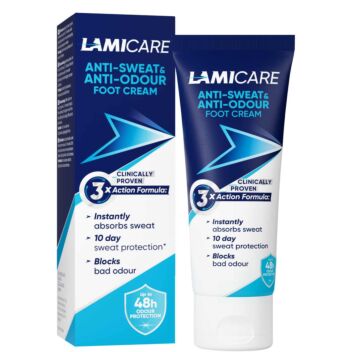 LAMICARE ANTI-SWEAT & ANTI-ODOR JALKAVOIDE 75 ML