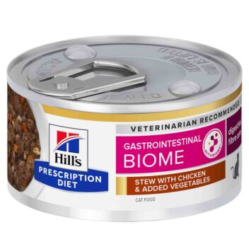 HILLS FELINE GASTROINTESTINAL BIOME WITH CHICKEN&VEGETABLES, STEW 1X82G