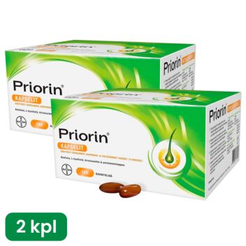 PRIORIN SÄÄSTÖPAKKAUS 2 X 180 KAPS