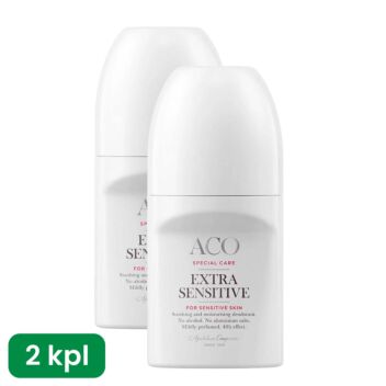 ACO BODY DEO SPC EXTRA SENSITIVE SÄÄSTÖPAKKAUS  2 X 50 ML