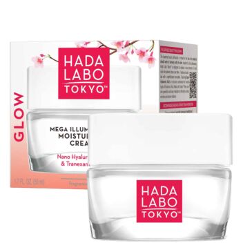 HADA LABO GLOW MEGA ILLUMINATING MOISTURIZER CREAM 50 ml
