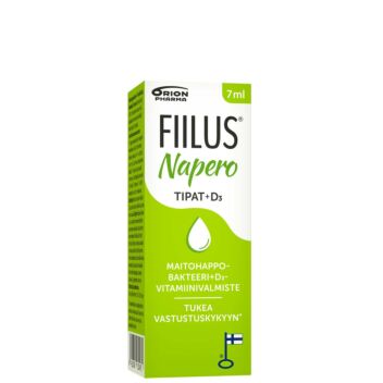 FIILUS NAPERO DROPS + D3 7 ml
