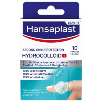 HANSAPLAST SECOND SKIN HYDROKOLLOIDI LAASTARI S 10 kpl