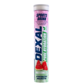 DEXAL PURE HYDRATION PORETABLETTI VESIMELONI 15 KPL
