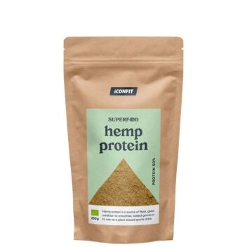 ICONFIT SUPERFOODS ORGANIC HEMP PROTEIN 50% 200 g
