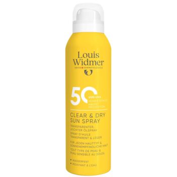 LOUIS WIDMER SUN CARE CLEAR & DRY SPRAY SPF50 200 ml