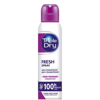 TRIPLE DRY 100H FRESH SPRAY ANTIPERSPIRANT 150 ML