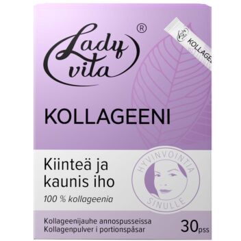 LADYVITA KOLLAGEENIJAUHE ANNOSPUSSEISSA 30 KPL