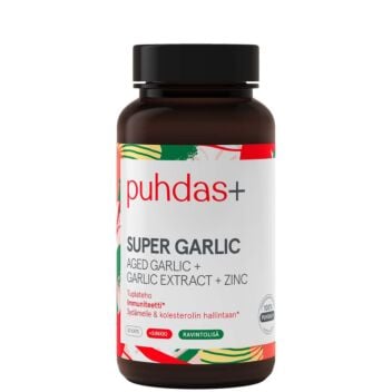 PUHDAS+ SUPER GARLIC KAPS 30 KPL