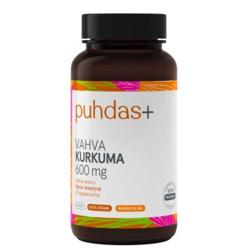 PUHDAS+ VAHVA KURKUMA 600 MG KAPS 60 KPL