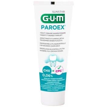 GUM PAROEX 0,06 % FLUORIHAMMASTAHNA 75 ML