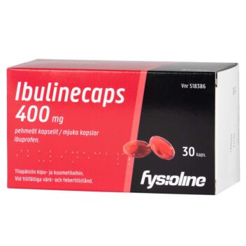 IBULINECAPS 400 mg KAPSELI, PEHMEÄ 30 fol
