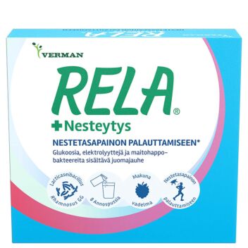 RELA + NESTEYTYS VADELMA ANNOSPUSSI 8 KPL