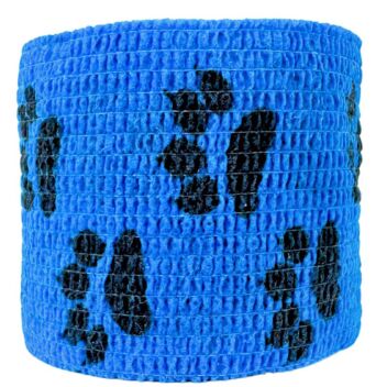 VEZER CARE ITSEENSÄ KIINNITTYVÄ TUKISIDE 5CM X 4,5M SININEN 1 KPL