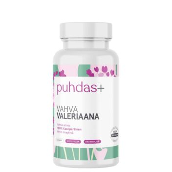 PUHDAS+ VAHVA VALERIAANA 300 MG 60 kpl
