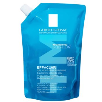 LA ROCHE-POSAY EFFACLAR+M PUHDISTUSGEELI REFILL 400 ML