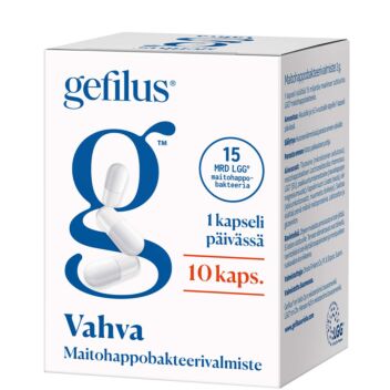 GEFILUS VAHVA KAPSELI 10 KPL