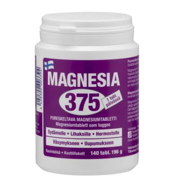MAGNESIA 375 PURUTABL 140 KPL
